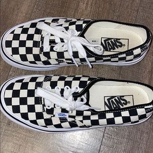 Checkered Vans